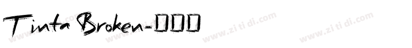 Tinta Broken字体转换